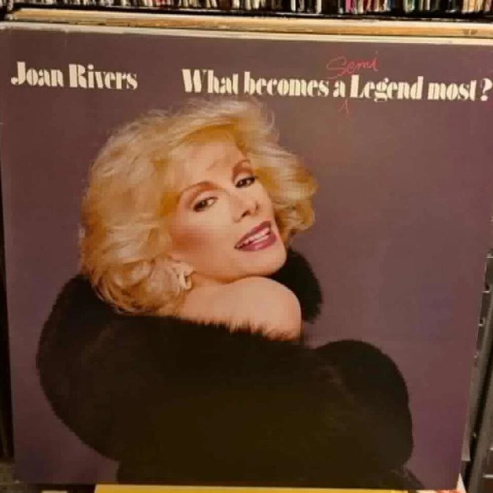 Joan Rivers - What Becomes a Legend Most? 33rpm VG+ AB90